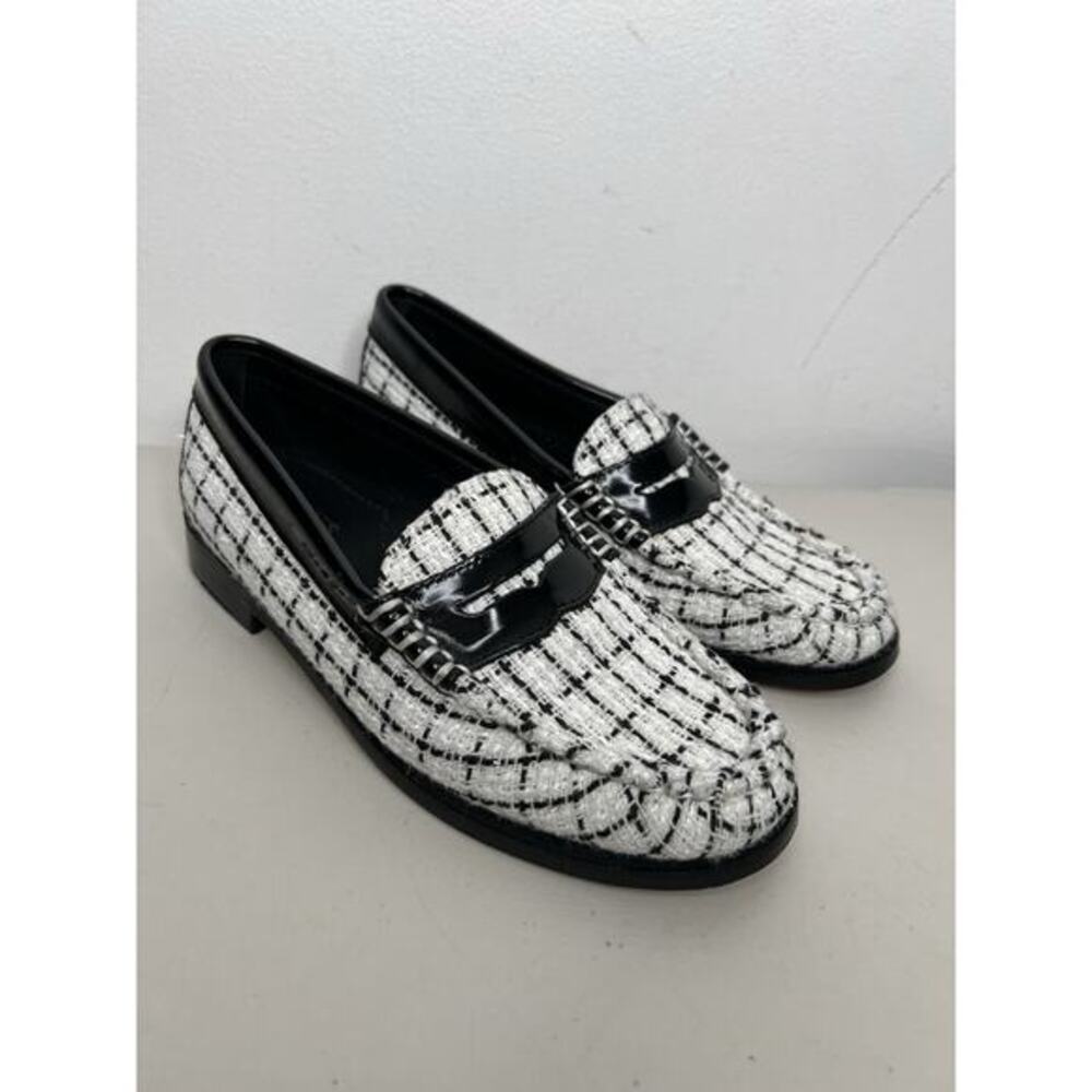 G.H. Bass Whitney Tweed Weejuns Penny Loafers Shoes Women's Size 5